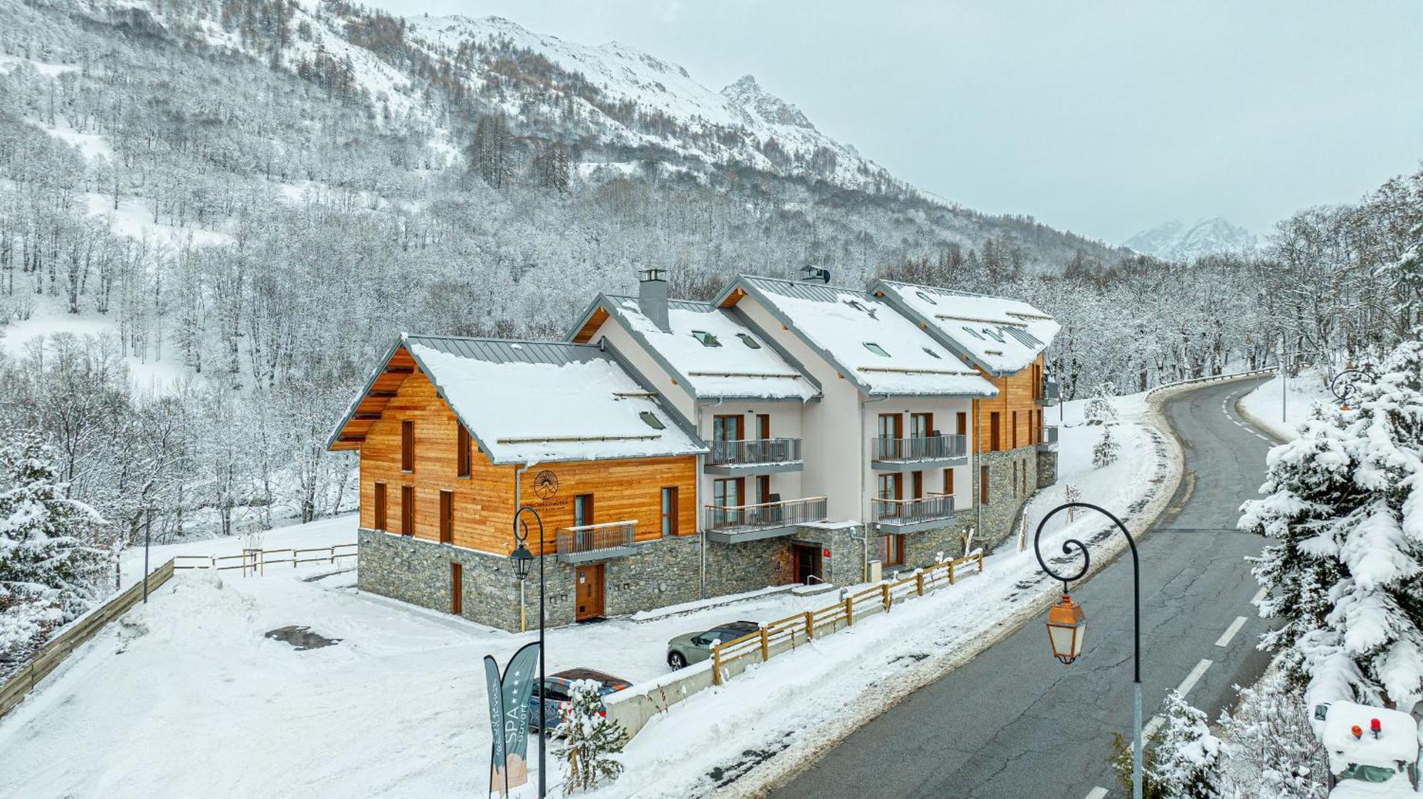 Residence & Spa Les Cimes D'Aurea Valloire Exterior photo